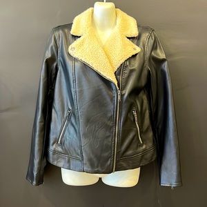 Old Navy Black Biker Jacket S